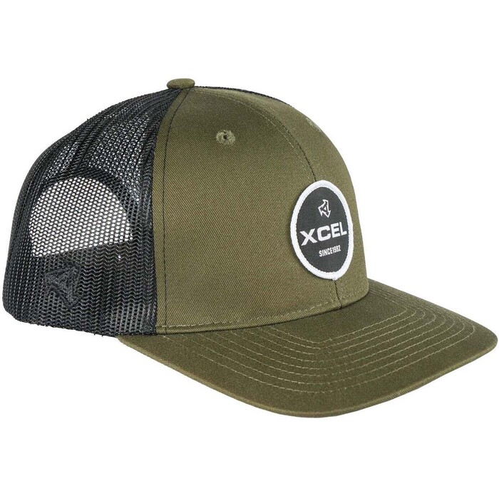 2024 Xcel Heritage Trucker Hat MAHT1TK3 - Military